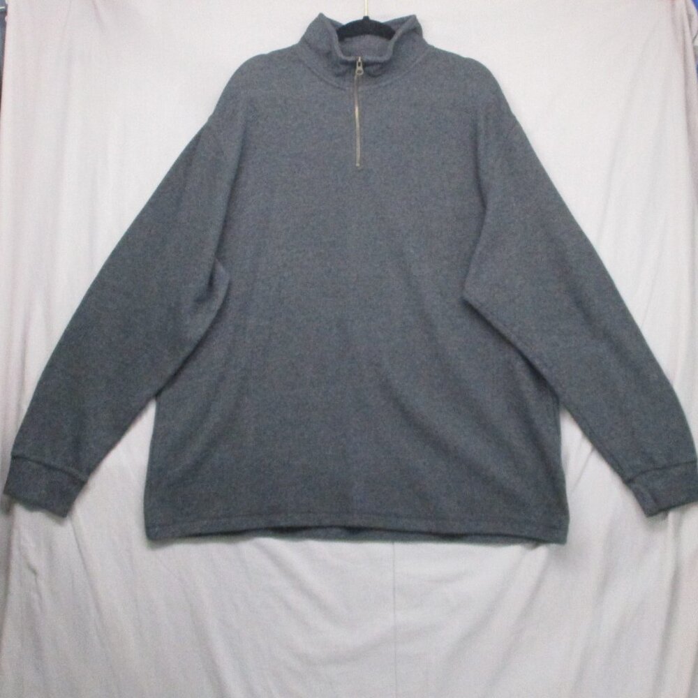 Red Head‎ Henley Long Sleeve Thin Sweater Charcoal Gray Men Size | 2XL